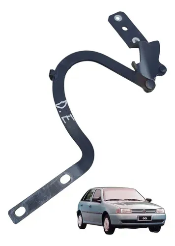 Braço Dobradiça Esquerda Capo Vw Gol Bola G2 1999 A 2000