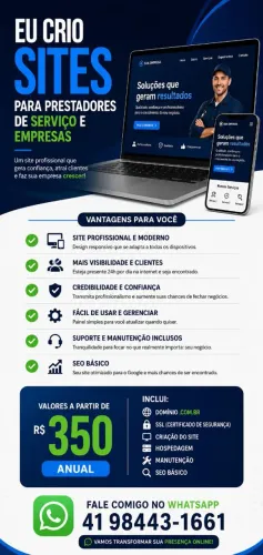 Apareça online de forma profissional