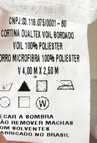 CORTINA BORDADA