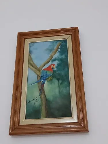 Quadro pintado a mão