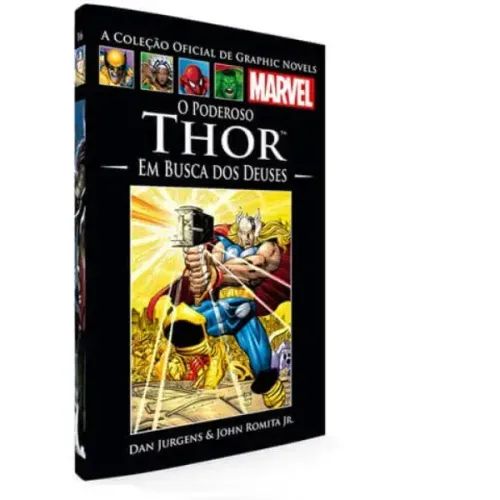 Thor: Em busca dos Deuses - HQ Marvel Salvat Capa Preta