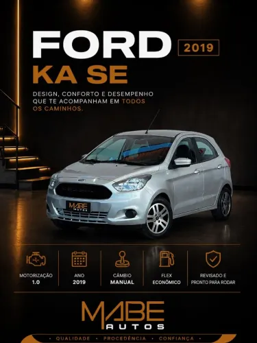 Ford KA 1.0 SE 12V Flex 4P Manual 2018