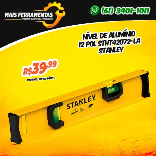 Nível de Alumínio 12 Pol STHT42072-LA STANLEY