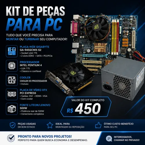 Peças para pc