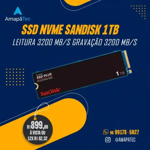 Ssd 1TB SanDisk Extreme M.2 nvme