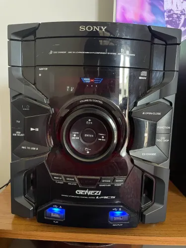 Som Sony Genezi MHC-GT455S 600W RMS