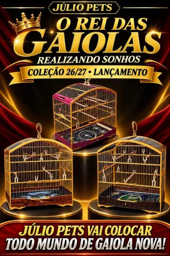 Gaiolas super luxo a preço de custo