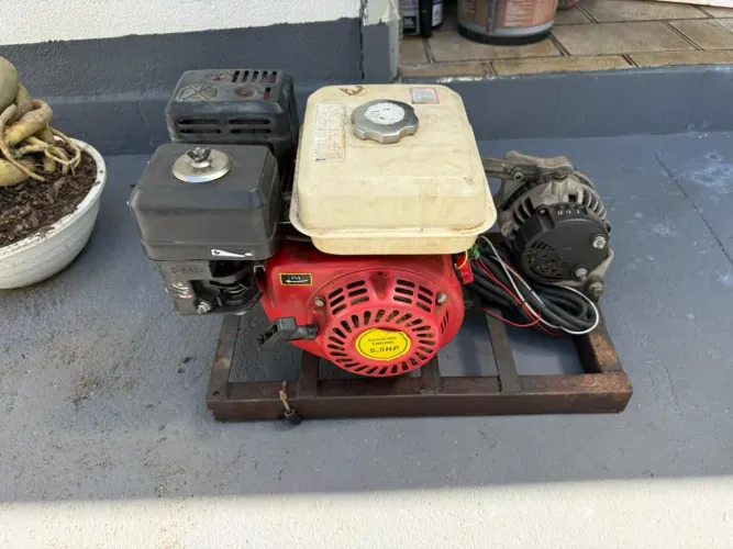 Gerador Branco 5.5 hp