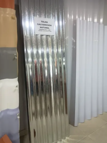 Telha Natural galvanizada 