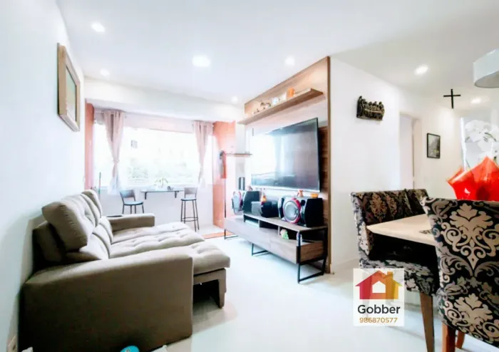 LINDO APARTAMENTO COM LAZER TOTAL : 71M2 3 DORMITÓRIOS,1 SUÍTE, 2 BANHEIROS, 2 GARAGENS, L