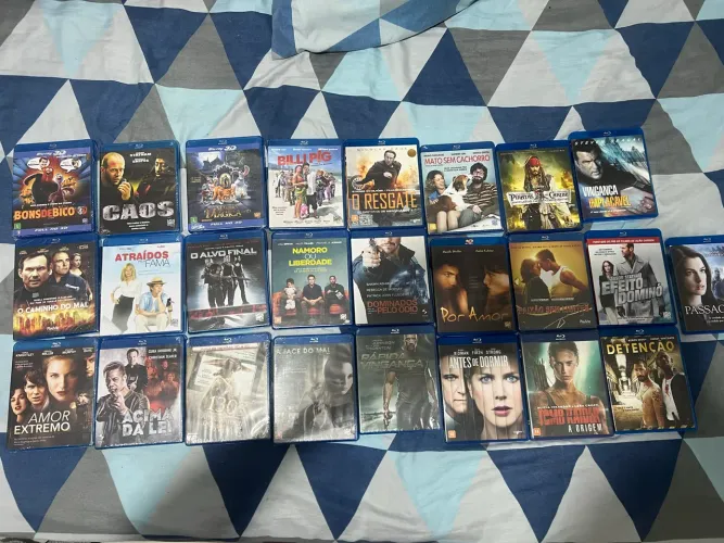 Blu ray R$ 20,00 cada