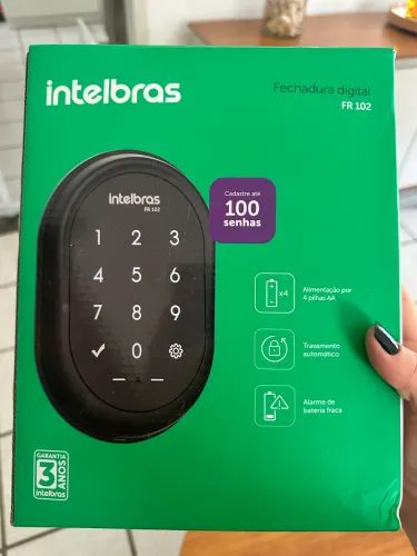 VENDO FECHADURA ELETRÔNICA INTELBRAS