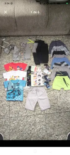 Lote MENINO 1/2 ANOS