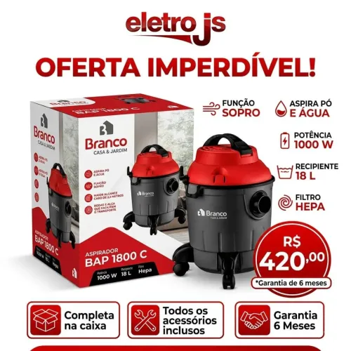 Aspirador BRANCO