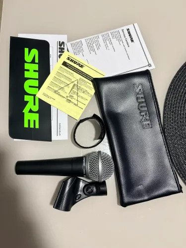 Microfone SHURE SM58 Novo