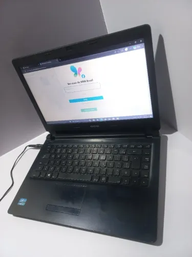 Notebook CCE i3 1.80GHz 4GB 500GB com Office