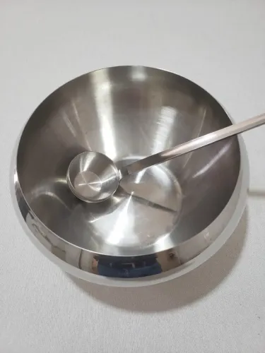 Saladeira em inox com concha - Meridional
