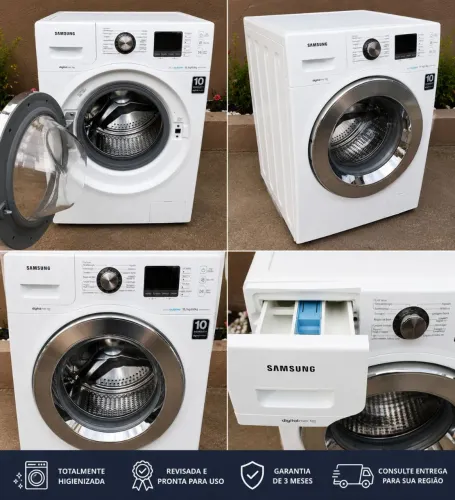 Lava e Seca Samsung EcoBubble 10,1 kg Lava / 6 kg Seca
