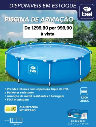Piscina 5.000 Litros