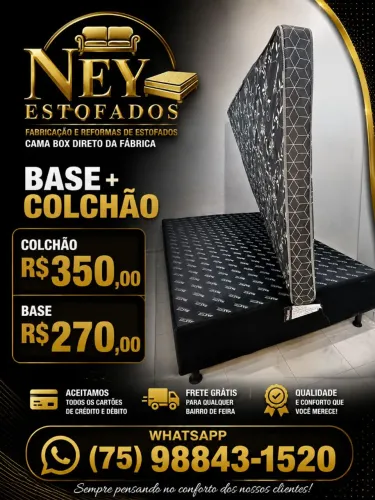 BASE MAIS COLCHÃO SENSACIONAL
