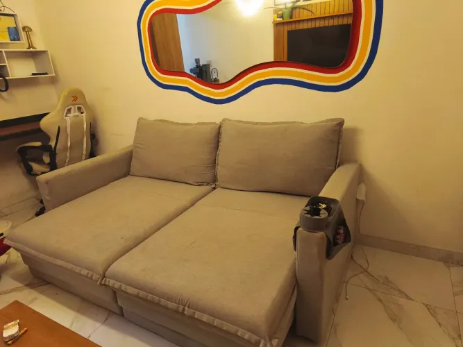 Sofa reclinável sem caixa 