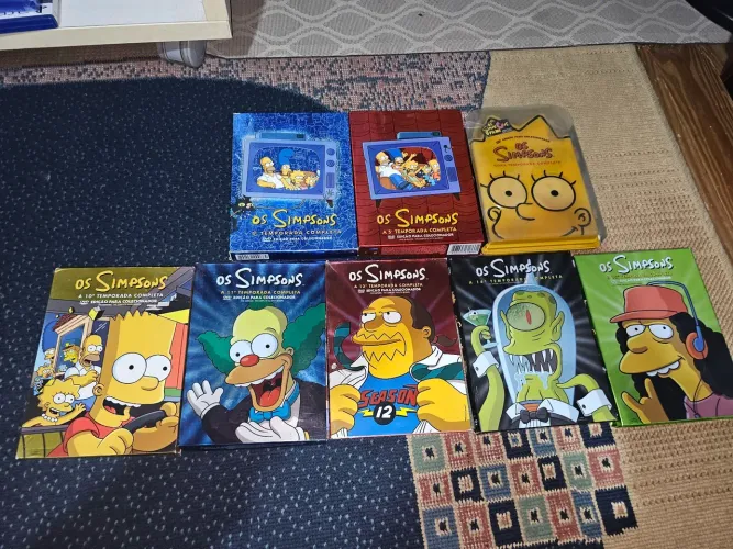 Coleção Os Simpsons - 8 temporadas<br><br>completas em DVD - Edição para<br><br>Colecionador