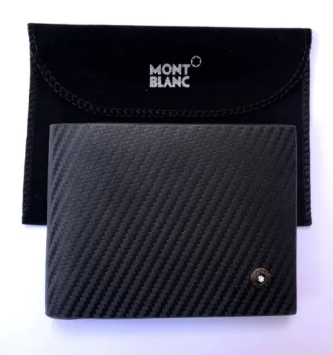 Carteira Montblanc Masculina Moderna Importada