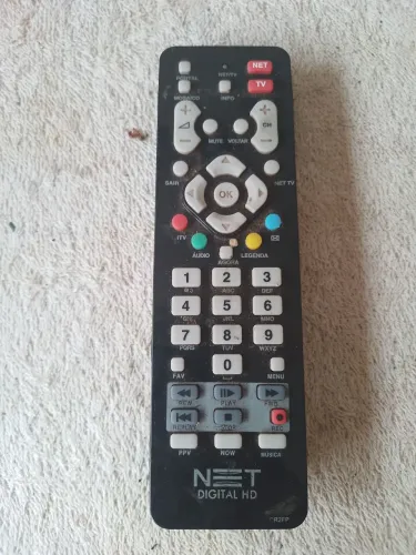 Controle NET Digital HD pouco usado funcionando normalmente 
