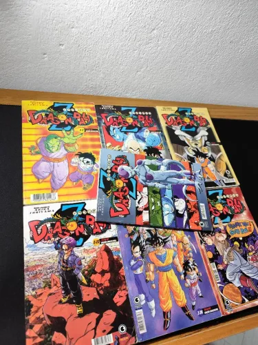 Lote 7 Mangás Dragon Ball Z (Edição Conrad) - Vols 2, 7, 16, 18, 23, 24, 51
