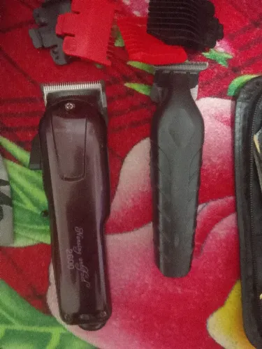 Máquina de corta cabelo kit para barbeiro