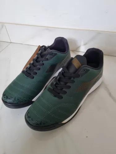 Chuteira Society Diadora Squadra IV Masculino - Marinho+Verde