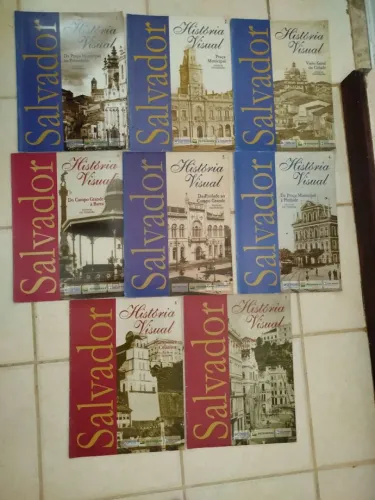 Revistas Salvador História Visual de 1 a 8