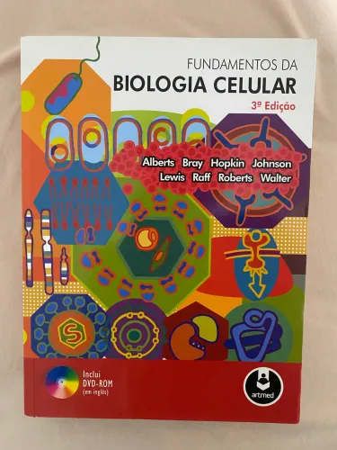 Vendo livro Fundamentos da biologia celular