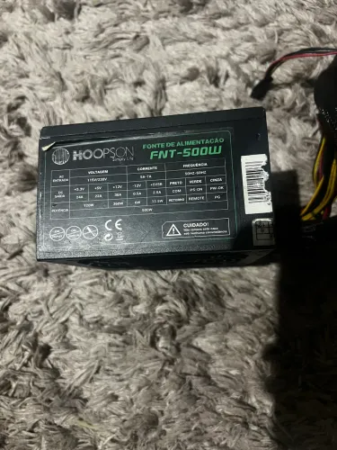 Fonte real 500w