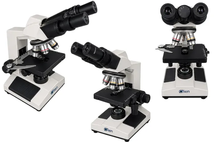 Microscópio binocular Olen