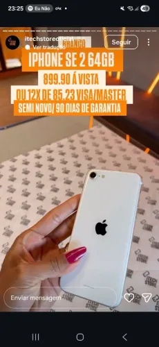 APARELHO BARATINHO IPHONE SE