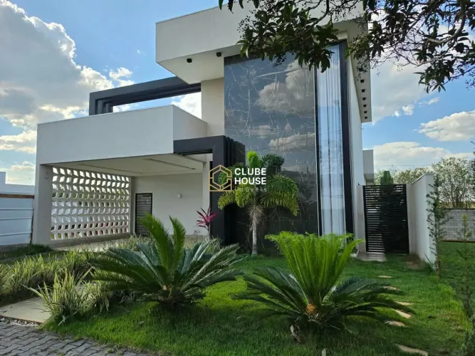 Casa Condomínio para Alugar Anápolis | Terras Alphaville | Mobiliada | 4 Quartos