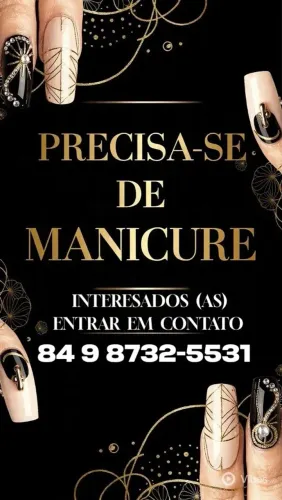 Vaga para Manicure e Pedicure