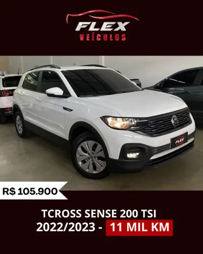 Volkswagen T-Cross Sense 1.0 TSI Flex 5P Aut. 2023
