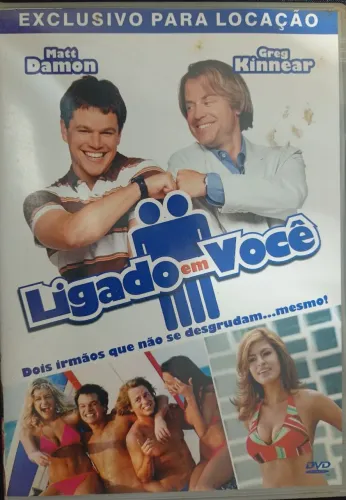 DVD filme original "Ligado em você"