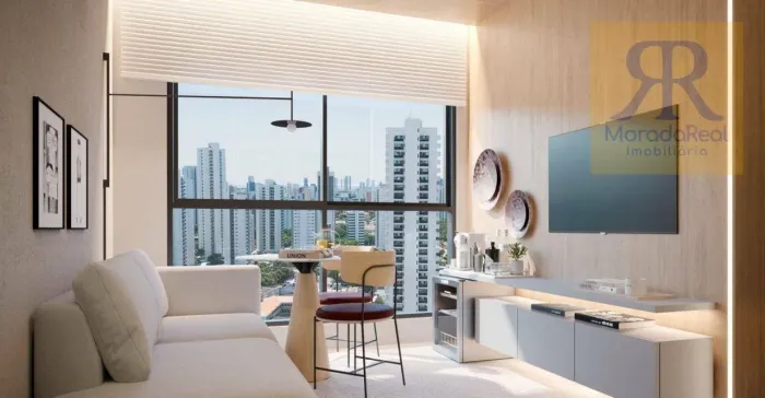 Studio com 1 dormitório à venda, 26 m² por R$ 300.000,00 - Madalena - Recife/PE