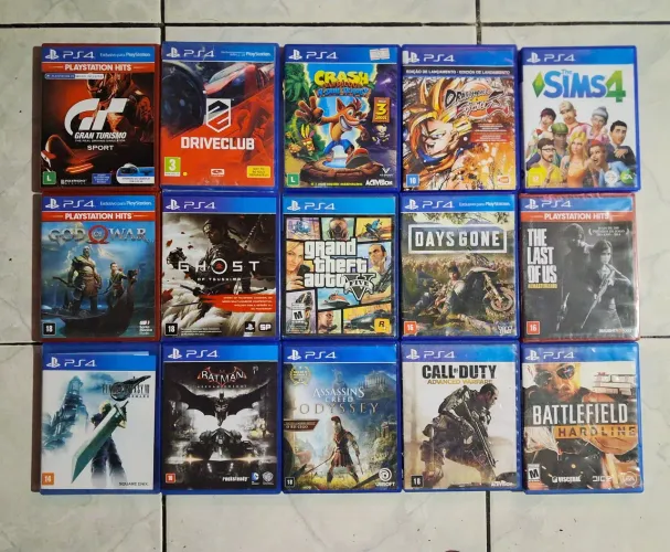 Jogos de ps4 original