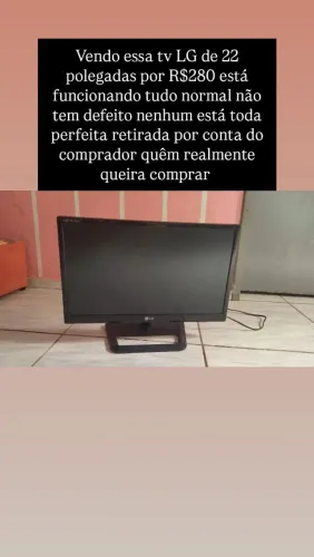 Tv LG 22 polegadas perfeita