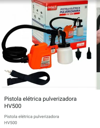 Pistola elétrica pulverizadora hv500