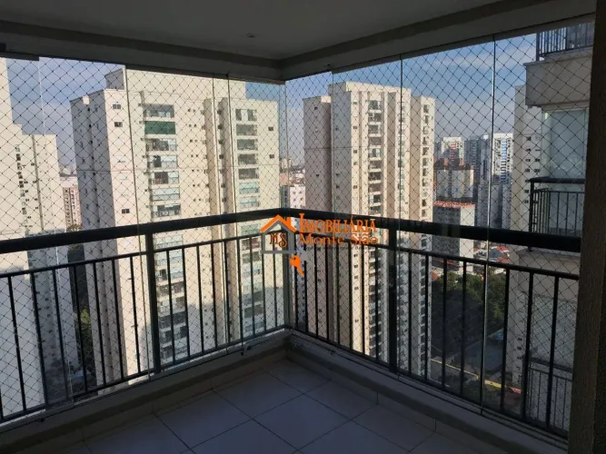 Studio Cidade Maia 38 metros com 1 vaga coberta e livre