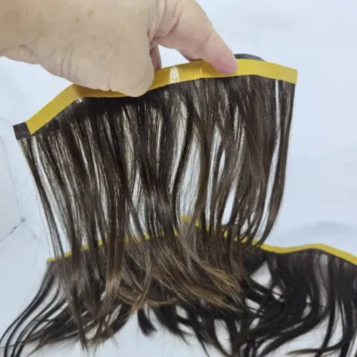mega hair de fita adesiva com cabelo humano virgem