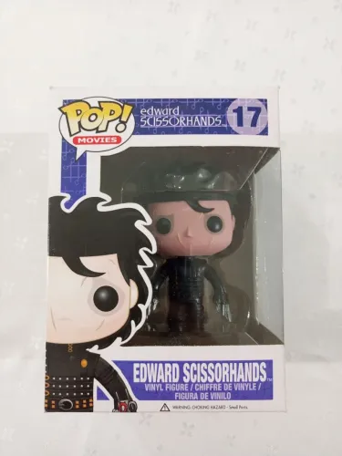 Funko Pop Edward Scissorhands 17 Mãos De Tesoura Original Raro