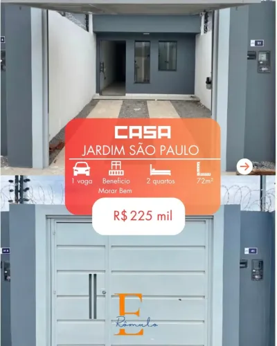 Casa a Venda Em Petrolina Bairro Jardim São Paulo
