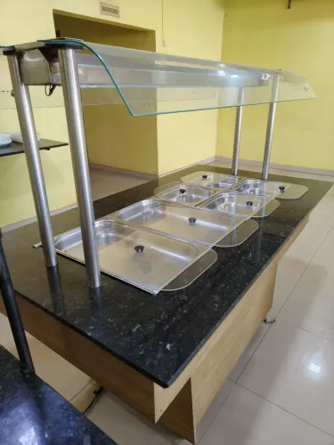 buffet self-service tipo ilha - quente + frio 