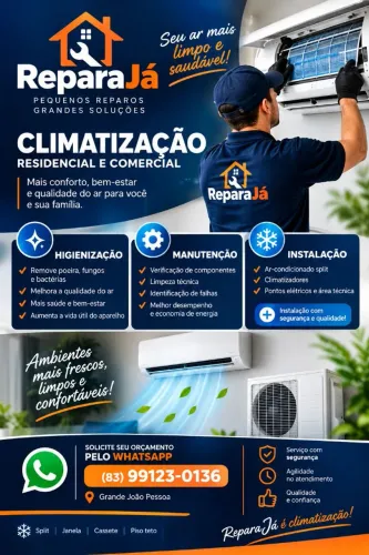 Instalação ar condicionado